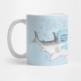 Yee Jam Aloha Shark Mug